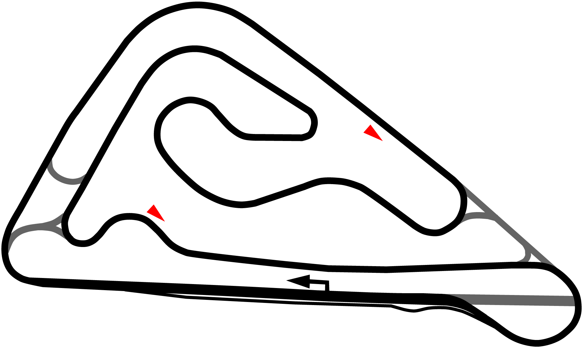 Layout der Rennstrecke: Slovakia Ring